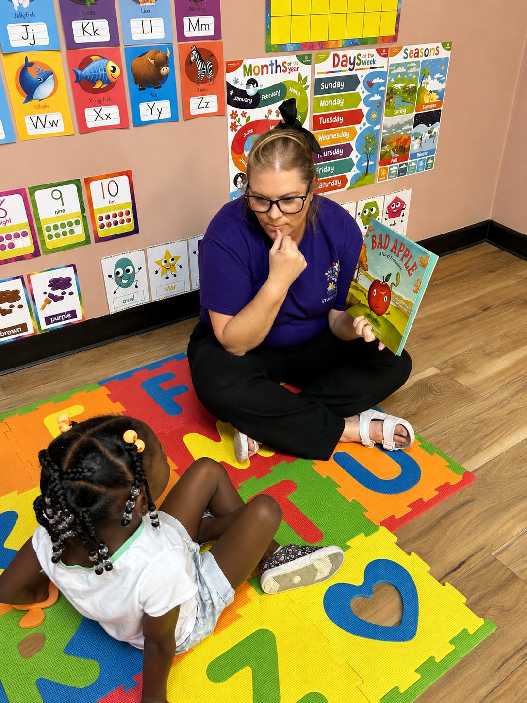 Children learning and growing at Stages Academy