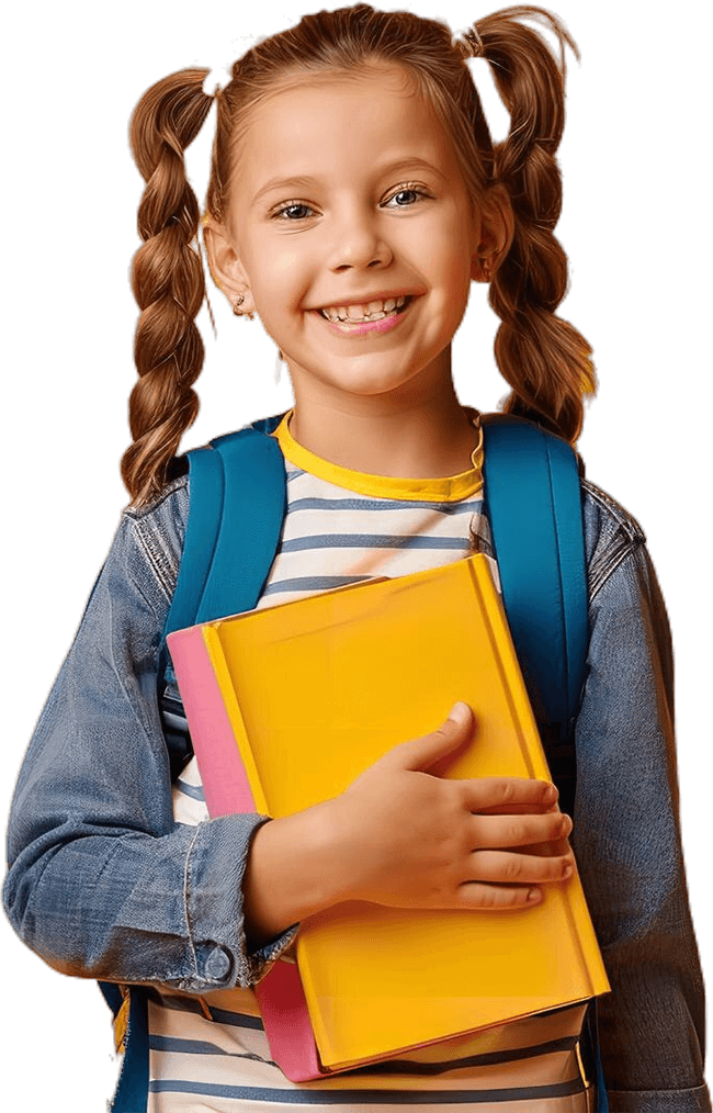 Happy Girl Student